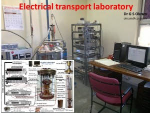 Home-fabricated Electrical resistivity and thermopower setups (5-330K) (GSO)