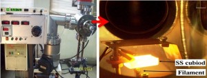 Fast Heating Electron Beam Vaccum Annealling  (0-1000C)