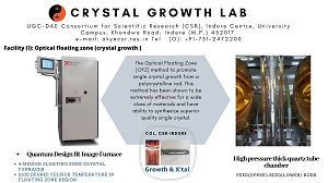 Optical floating zone crystal growth (AY)